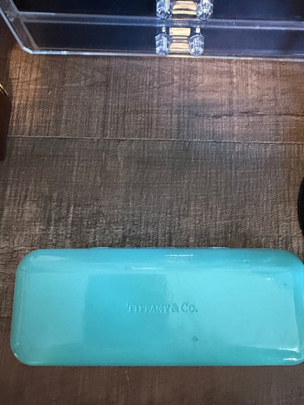 Tiffany & Co. Blue Eyeglass Case